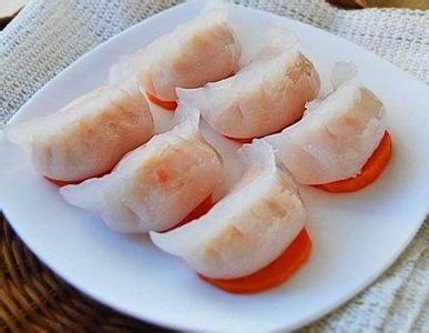 特色小吃水晶虾饺